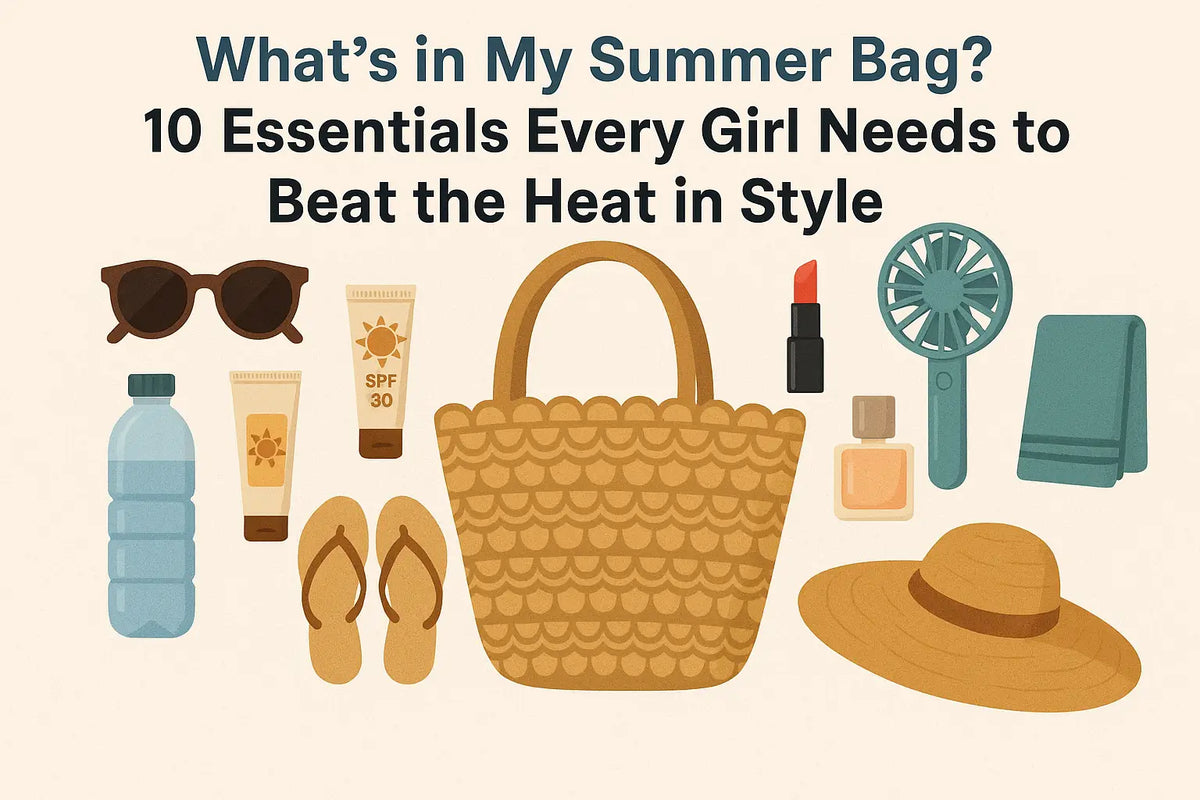 What’s in My Summer Bag? 10 Essentials Every Girl Needs to Beat the Heat in Style