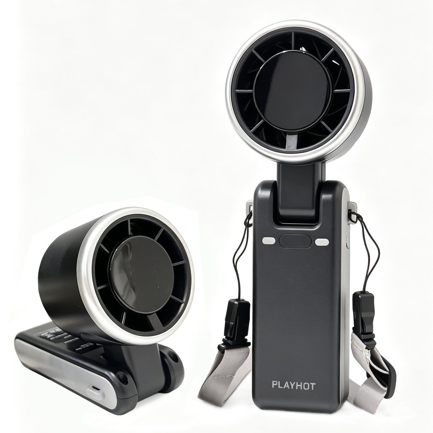 Portable Handheld Turbo Fan, Air Turbo Tech, 5 Speed 3 IN 1 Fans