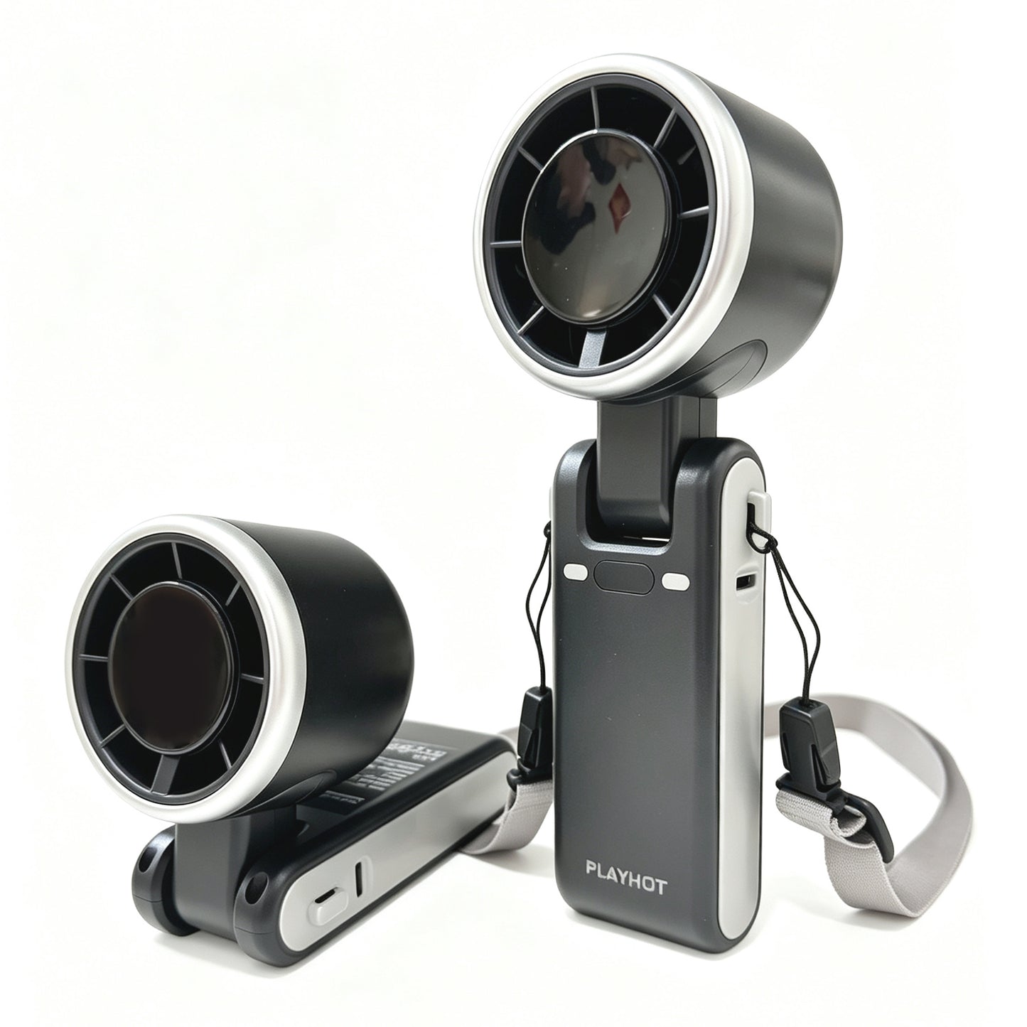 Portable Handheld Turbo Fan, Air Turbo Tech, 5 Speed 3 IN 1 Fans