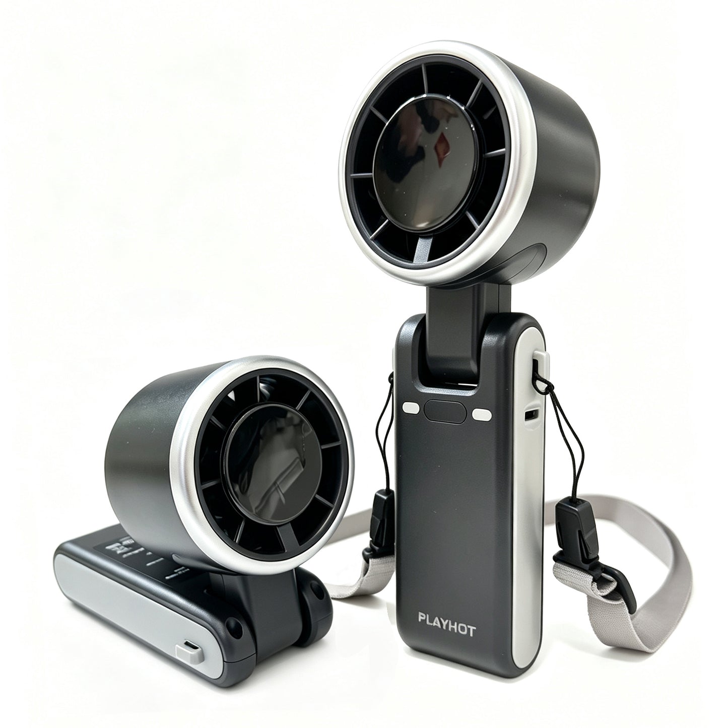 Portable Handheld Turbo Fan, Air Turbo Tech, 5 Speed 3 IN 1 Fans