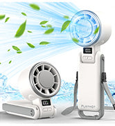 Portable Handheld Fan, 60°F Ice Cooling, 5 Speed 25550RPM