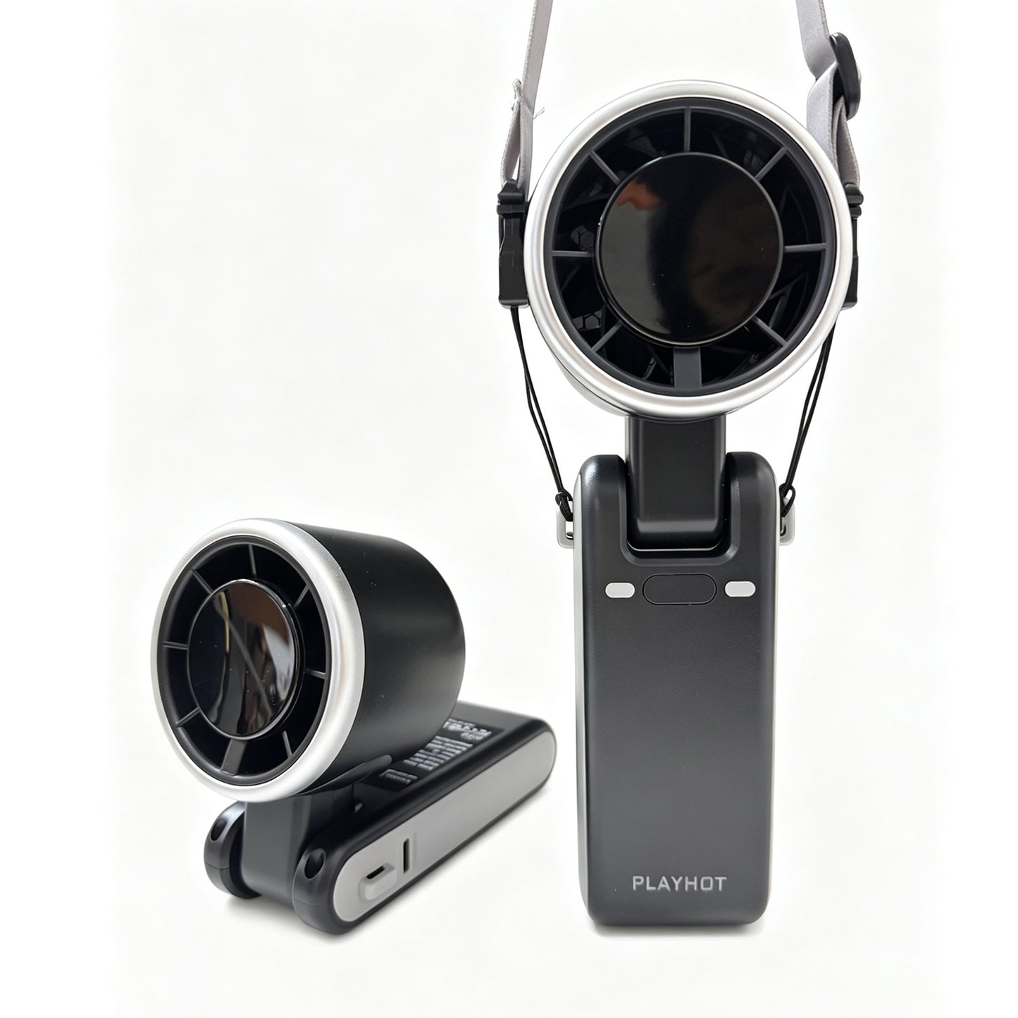 Portable Handheld Turbo Fan, Air Turbo Tech, 5 Speed 3 IN 1 Fans