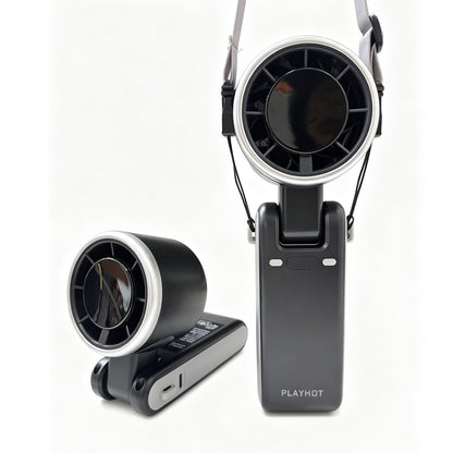 Portable Handheld Turbo Fan, Air Turbo Tech, 5 Speed 3 IN 1 Fans